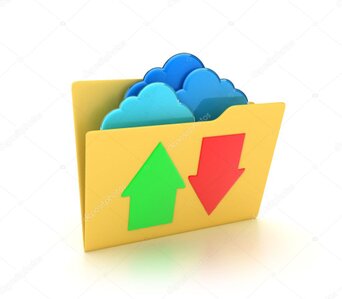 Cloud download icon